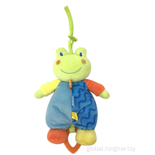 Musical Pull Toys Plush Frog Musical Toy Factory